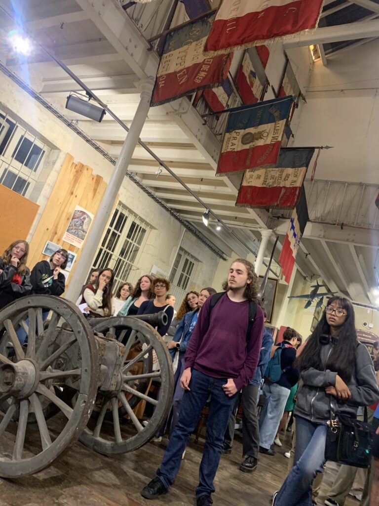 Visite du musée militaire du Périgord par la classe prépa littéraire