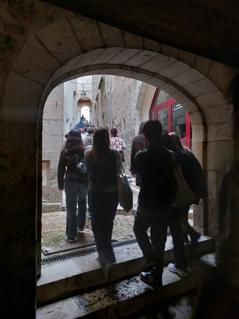 journée d'intégration prépa Déambulation dans les rues de Périgueux