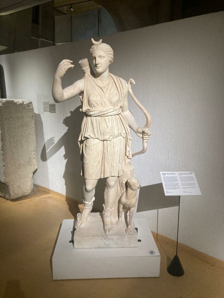 Lugdunum - Musée gallo-romain de Lyon : Diane chasseresse