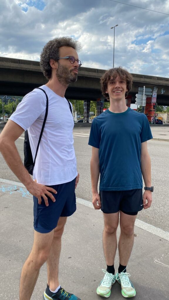 ... d'autres partent courir sur les quais de Lyon !